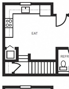 Two bedroom Floor Plans l 777 Broadway Apartments in Oakland